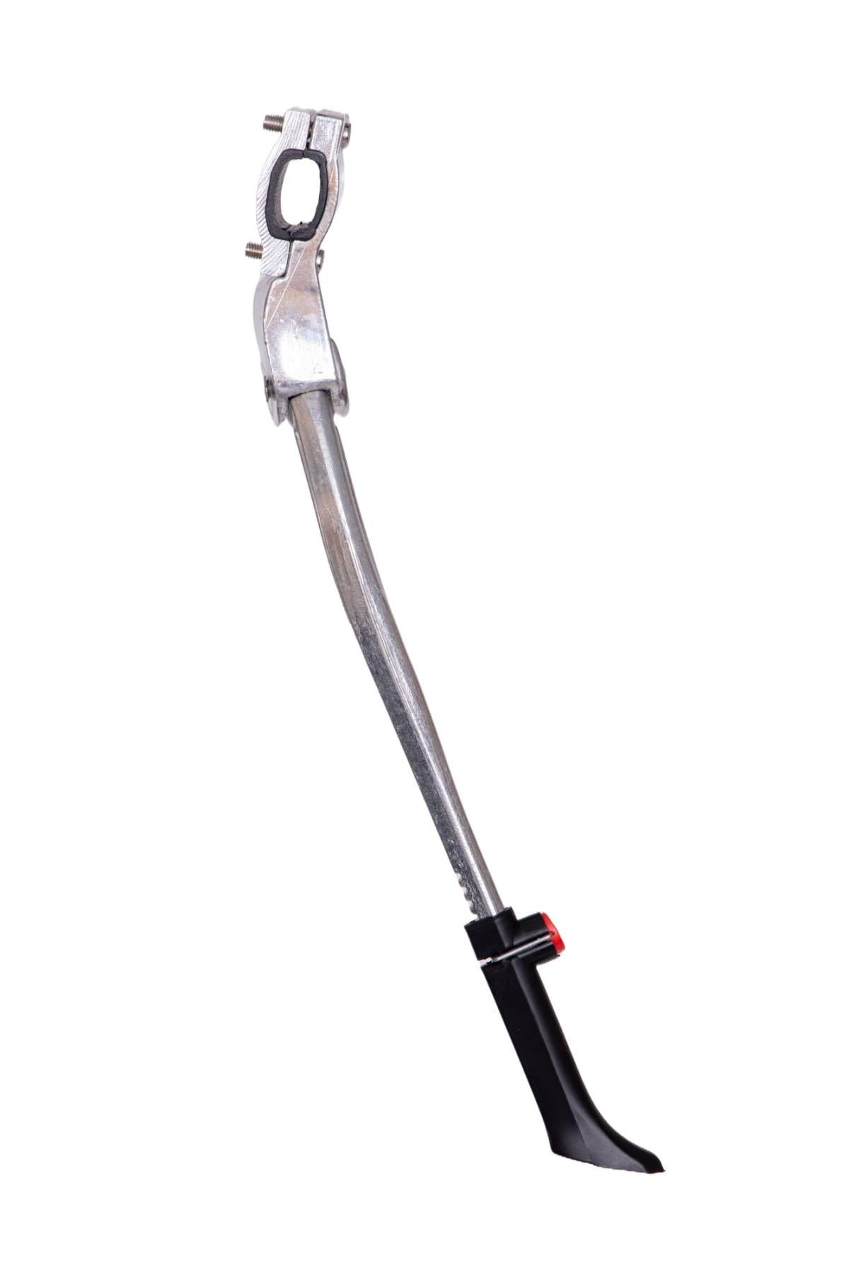 Cric bicicleta reglabil 24–28 inch, aluminiu, montaj posterior, argintiu