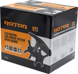 Cultivator Motocoasa ROTOR, 9T, 28mm, cu aparatoare