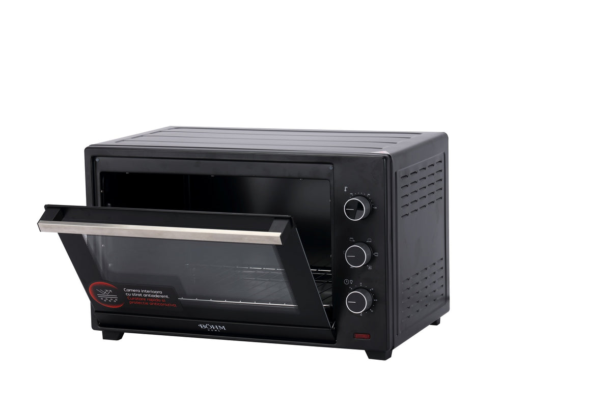 Cuptor Electric 60 L BOHM BC60B3-L, 2000W, 100-230Â°C, 5 Moduri Incalzire, Convectie - detaliu 7