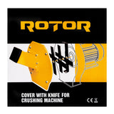 Cutit cu capac moara ROTOR, accesoriu tocat fan si lucerna