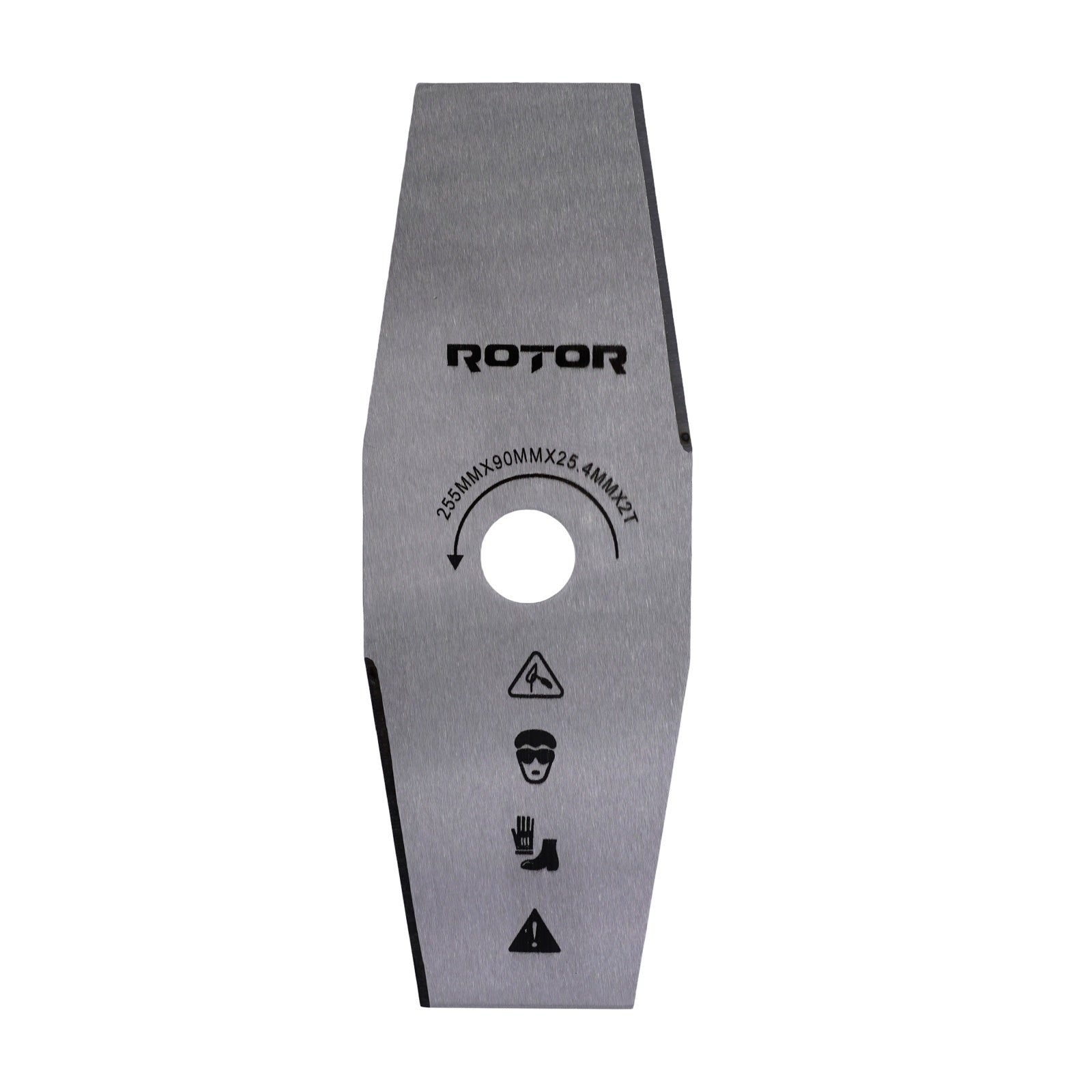 Cutit Taietor Drept 2T ROTOR, 255x25.4x1.6mm, pentru motocoasa