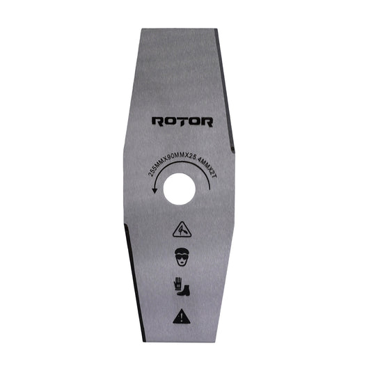 Cutit Taietor Drept 2T ROTOR, 255x25.4x1.6mm, pentru motocoasa