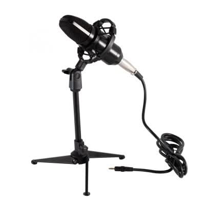 Set microfon de studio cu trepied, XLR - 3.5mm, model M12