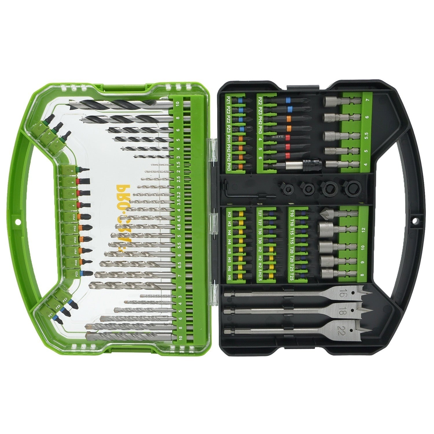 Set Biti ProCraft DBS-101, 101 piese, set complet pentru atelier