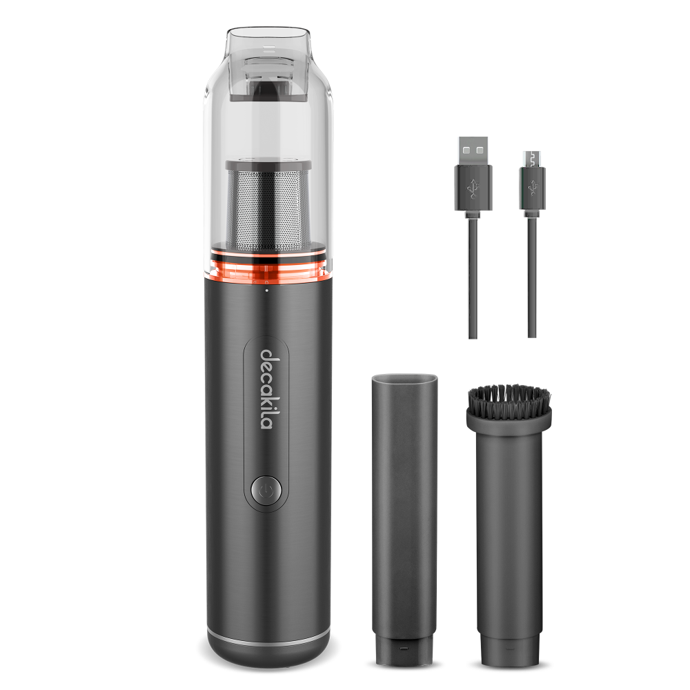 Aspirator Decakila de mana portabil fara fir, 90W, motor brushless, aspiratie ≥14kPa, 2 trepte de viteza, incarcare USB