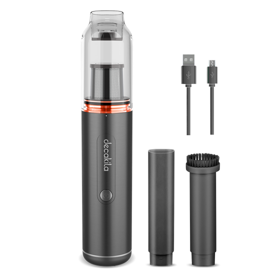 Aspirator Decakila de mana portabil fara fir, 90W, motor brushless, aspiratie ≥14kPa, 2 trepte de viteza, incarcare USB