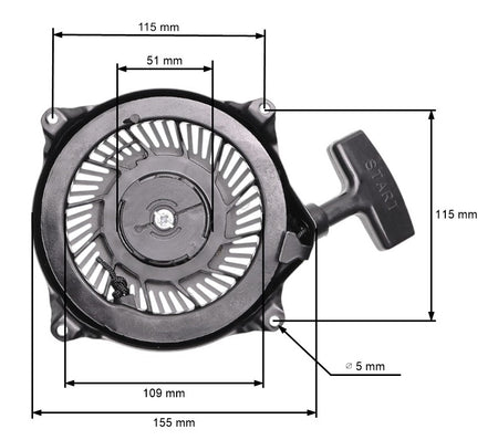 Demaror BRIGGS-STRATTON 497782, 494846, 495766, 496650, 497830