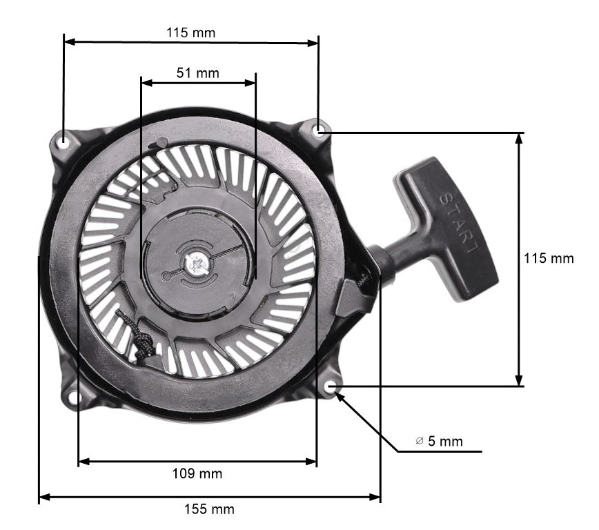 Demaror BRIGGS-STRATTON 497782, 494846, 495766, 496650, 497830