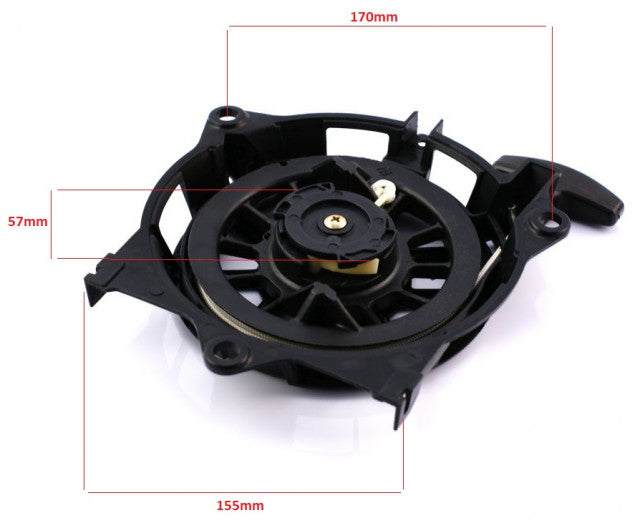Demaror compatibil Honda GCV 135, GCV 160, GCV 190 (model II)