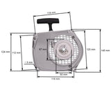 Demaror drujba compatibil Stihl 028, 028AV, 028 Super, 028 WB