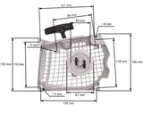 Demaror drujba compatibil Stihl MS 261