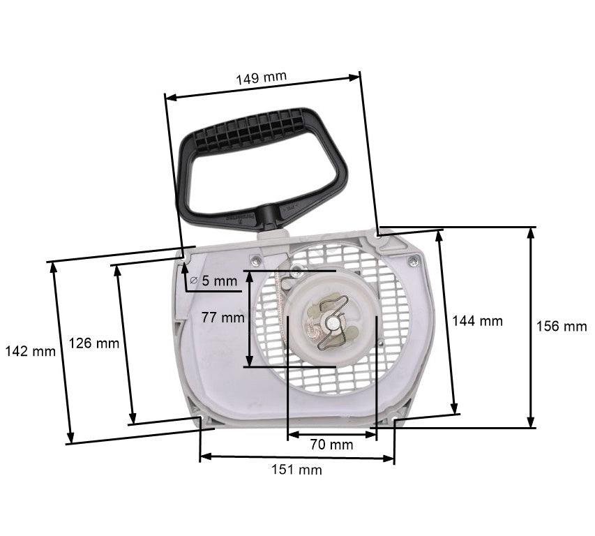 Demaror drujba compatibil Stihl MS 880