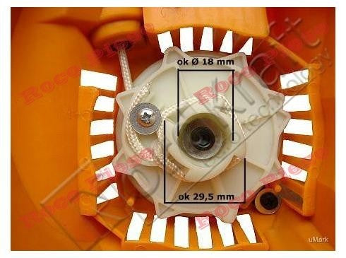 Demaror drujba Partner 350, 351, 370   Poulan