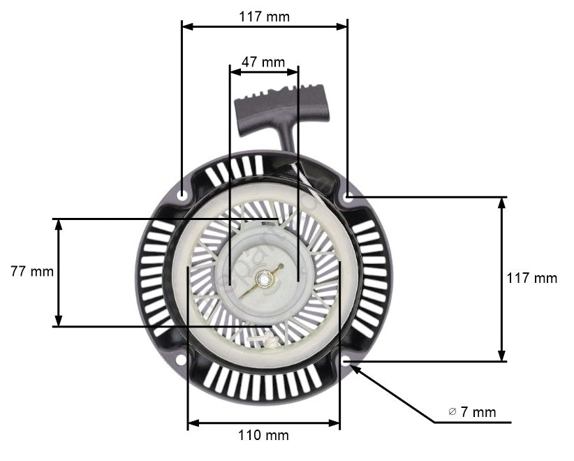 Demaror compatibil generator Ruris LP, NAC DY164