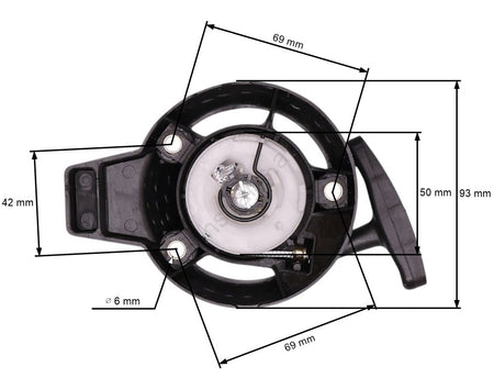 Demaror Honda GX 25