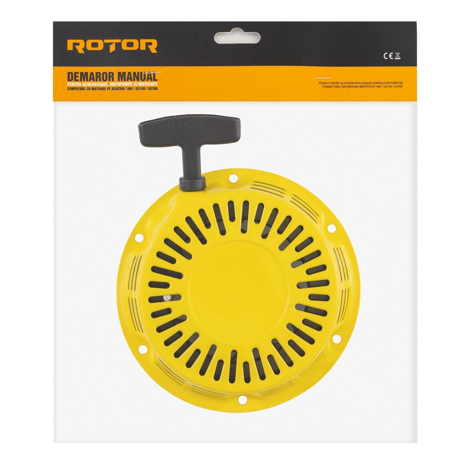 Demaror Manual Motor ROTOR, compatibil 168F GX160 GX200