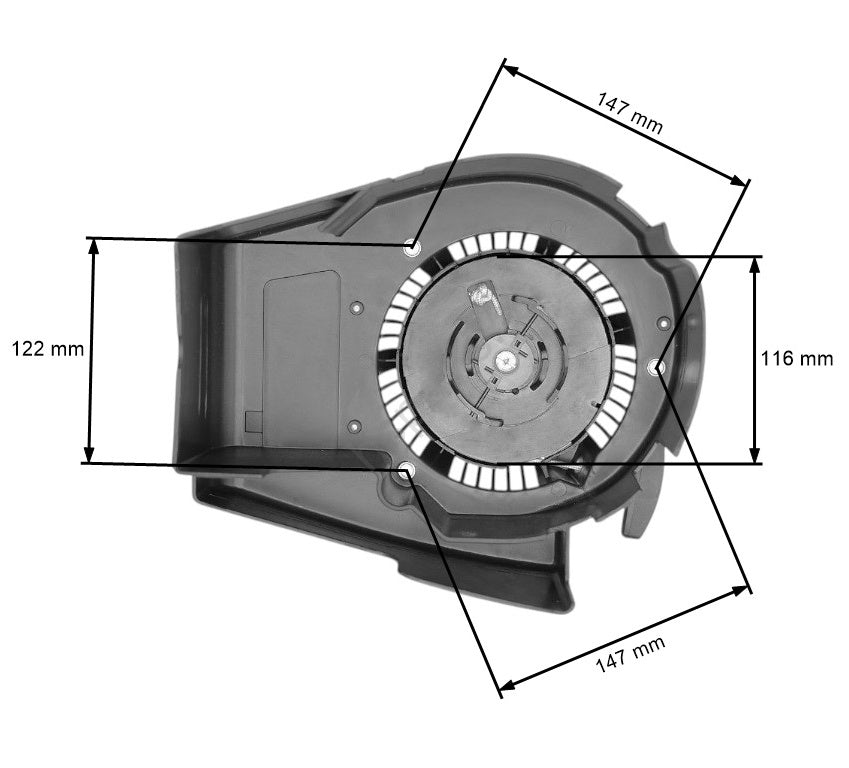 Demaror masina de tuns gazon Castel Garden GGP SV150 Taiwan
