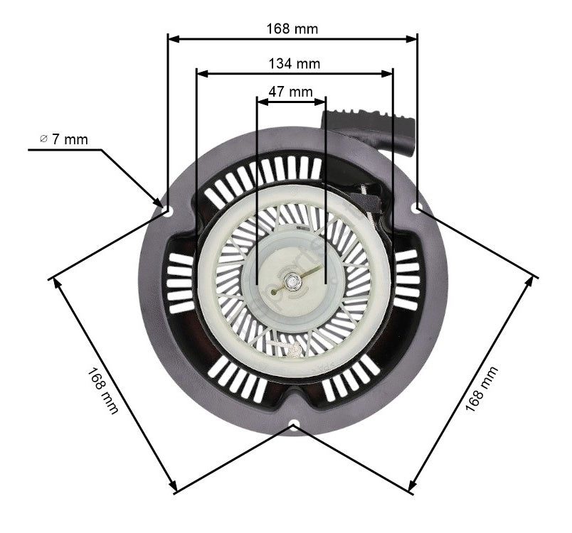 Demaror masina de tuns gazon Cobra DG450, DG600, Nac, Einhell