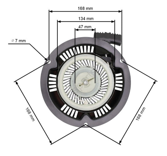 Demaror masina de tuns gazon Cobra DG450, DG600, Nac, Einhell