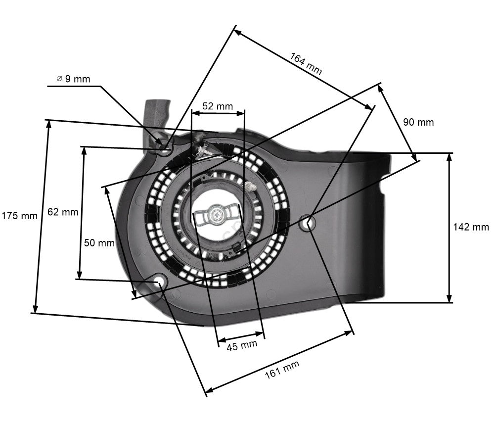Demaror masina de tuns gazon Grunman, Daye DG350 Taiwan