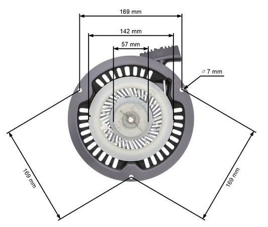 Demaror masina de tuns gazon Lider / Go/On SL1P64F / SL40T