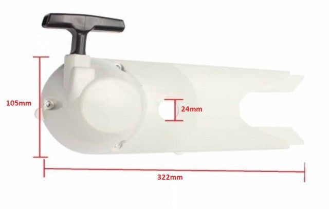 Demaror drujba masina debitat compatibil Stihl TS 400 - vedere 3