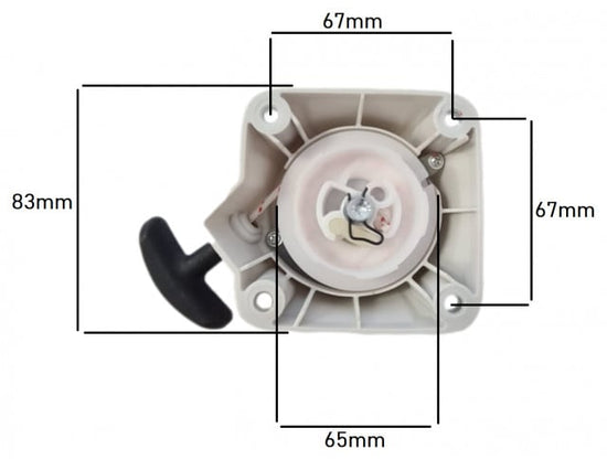 Demaror motocoasa compatibil Stihl FS 235, FR 235 FS 235 / FR 235 - vedere 3