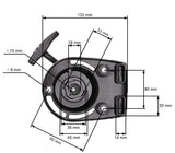 Demaror motocoasa Honda GX35 (model nou) 35