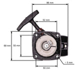 Demaror motocoasa atomizor nr 16