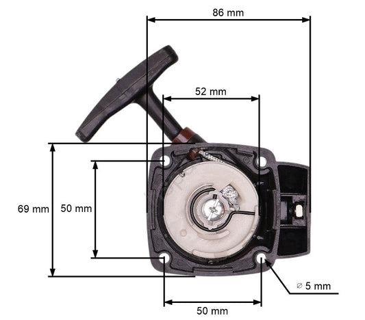 Demaror motocoasa si atomizor (nr. 16)