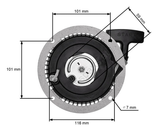 Demaror Wacker WM80, WM100, BS