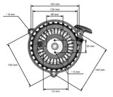 Demaror Zongshen NP100, Xp140 (4, 5 CP)