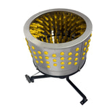 Deplumator pasari ZEP EU PROFI A, 1500W, diametru 50 cm, 164 degete cauciuc, inox
