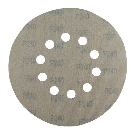 Disc abraziv pentru slefuitor cu excentric KB225.240 (Set 10 buc) Diametru: 225 mm, Granulatie: P240
