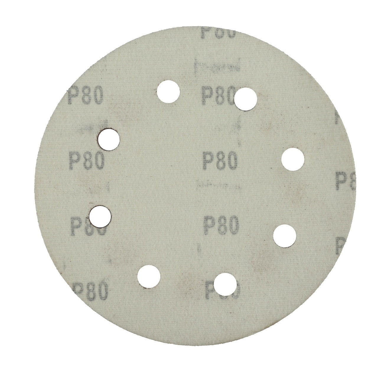 Disc abraziv pentru slefuitor cu excentric KD180.80 PROCRAFT (Set 10 buc) Diametru: 180 mm Granulatie: P80