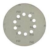 Disc abraziv pentru slefuitor cu excentric KD225.40 PROCRAFT (Set 10 buc)Diametru: 225 mm , Granulatie: P40