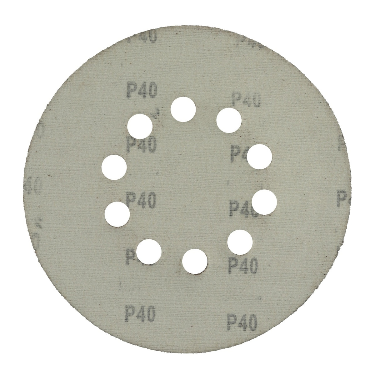 Disc abraziv pentru slefuitor cu excentric KD225.40 PROCRAFT (Set 10 buc)Diametru: 225 mm , Granulatie: P40
