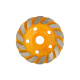 Disc Cupa Diamantata Turbo ROTOR, 125mm, pentru slefuit beton si piatra