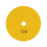 Disc diamantat pentru slefuit granit si marmura 125mm P100 ROTOR