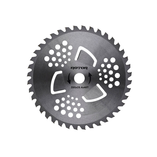 Disc Motocoasa ROTOR, 40T, Vidia cu aripioare, 255x25.4x1.3mm