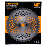 Disc Motocoasa ROTOR, 40T ondulat, Vidia, 255x25.4x1.3mm