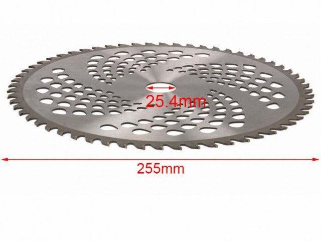 Disc pentru motocoasa "bombat" 255 x 40T x 25.4 mm 255 / 40T / 25 / 4 mm - vedere 2
