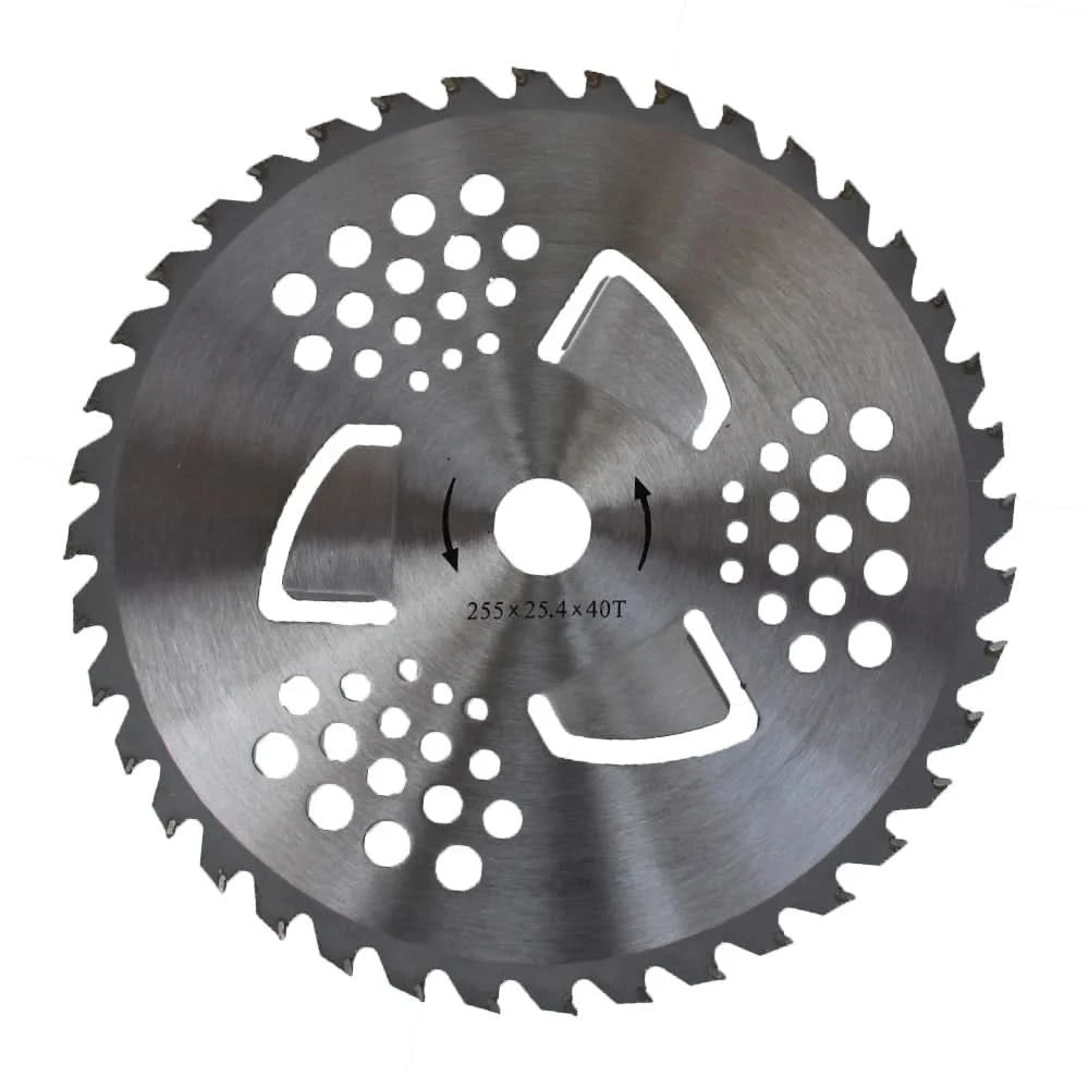 Disc pentru motocositoare vidia cu aripioare, 230 x 25,4 mm, 40T