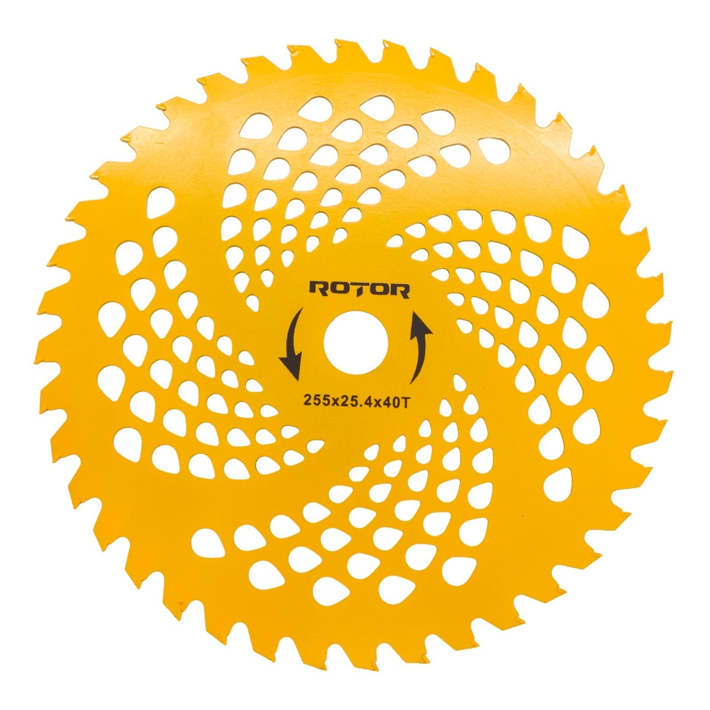 Disc motocoasa Premium cu dinti Vidia 40T 255×25.4×1.5mm Rotor