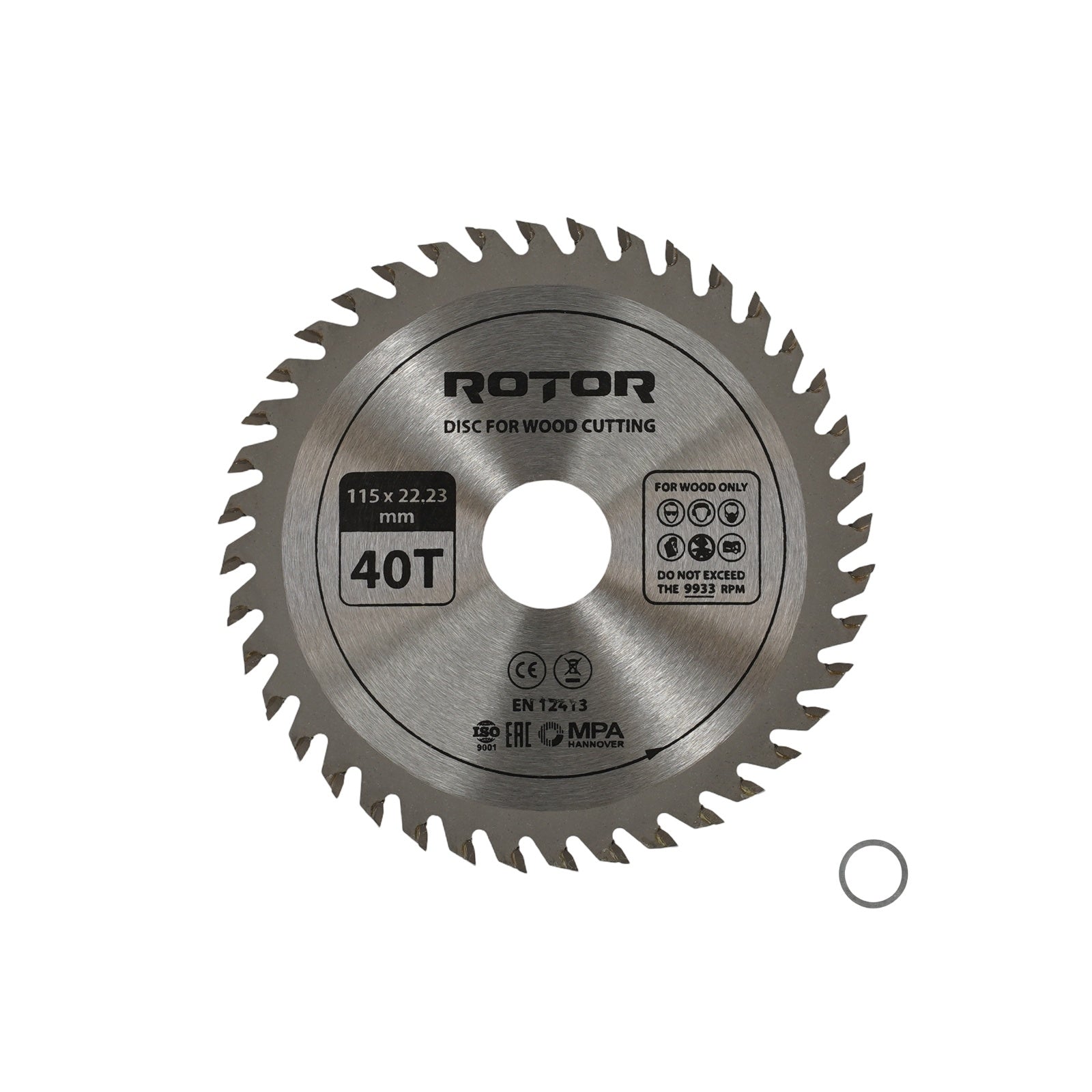 Disc taiat lemn ROTOR 115*22,23 40T