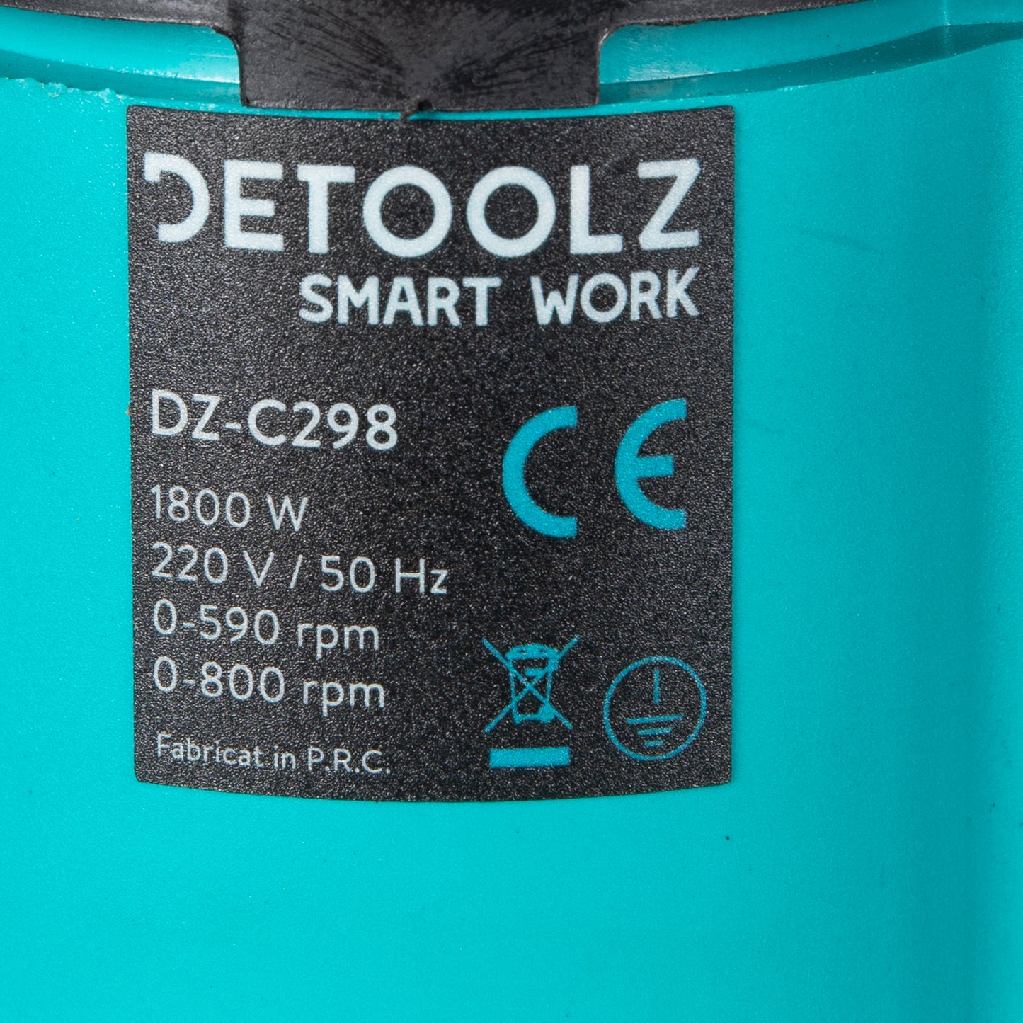 Amestecator pentru materiale constructii, DETOOLZ DZ-C298, 2 palete, 1800 W