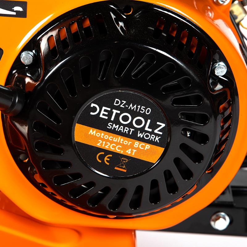 Motocultor pe benzina 8CP 212CC 4T Detoolz DZ-M150