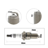 Bujie pentru generator, motopompa, motocultor - motoare 4 timpi F7TC