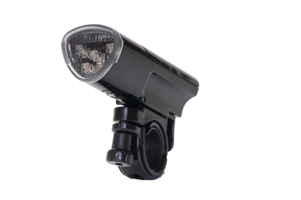 Far lanterna Tunnel cu 5 LED-uri albe super bright, 2 functii, rezistent la apa