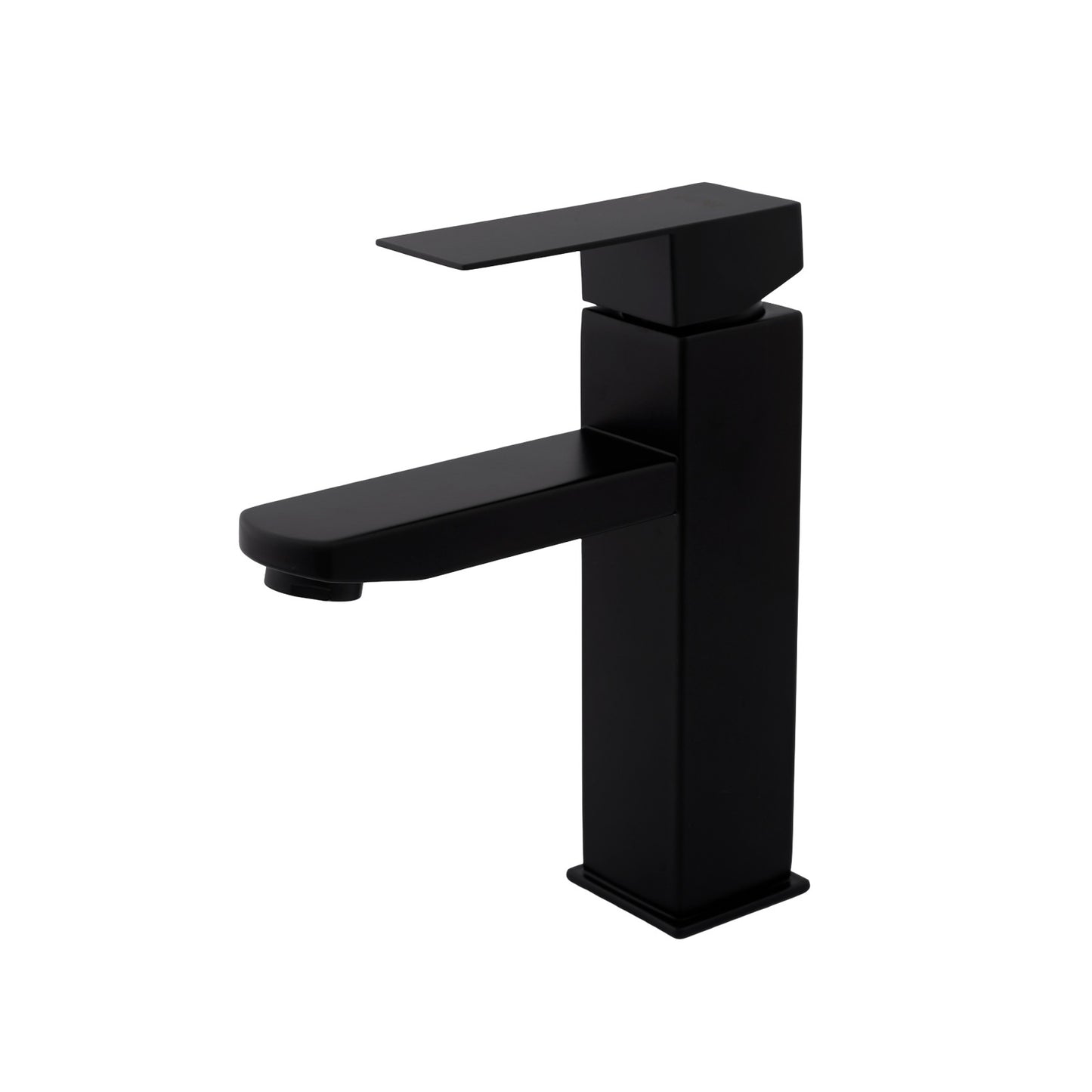 Baterie lavoar URBAN FLOW FB-01 KUB Black, SUS 304, cartus ceramic